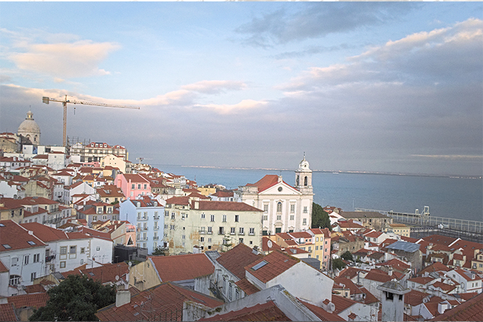 Vue de Lisbonne